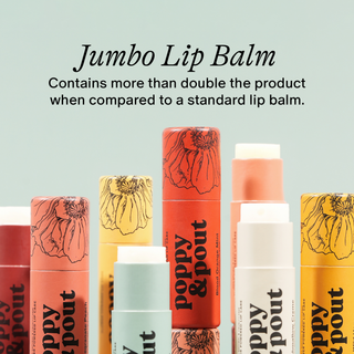 Poppy & Pout Pomegranate Lip Balm