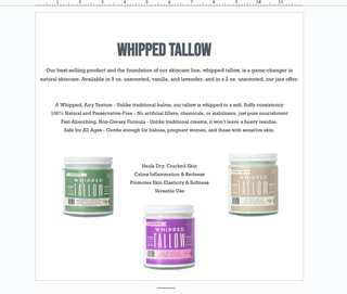 Tallow Moisturizer