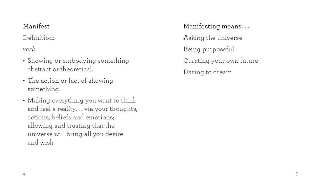 The Little Book of Manifesting
