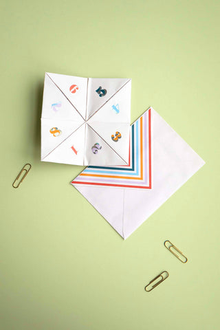 Cootie Catcher Pop-Up Card