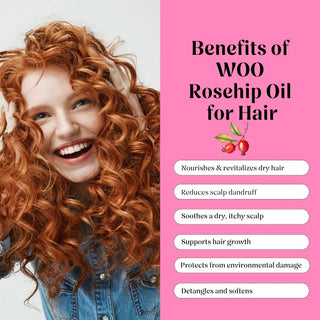 WOO™ Rosehip Oil, 100% Organic