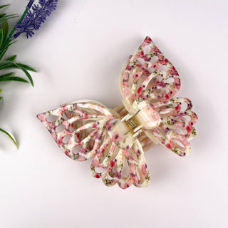 Double Butterfly Hair Clip
