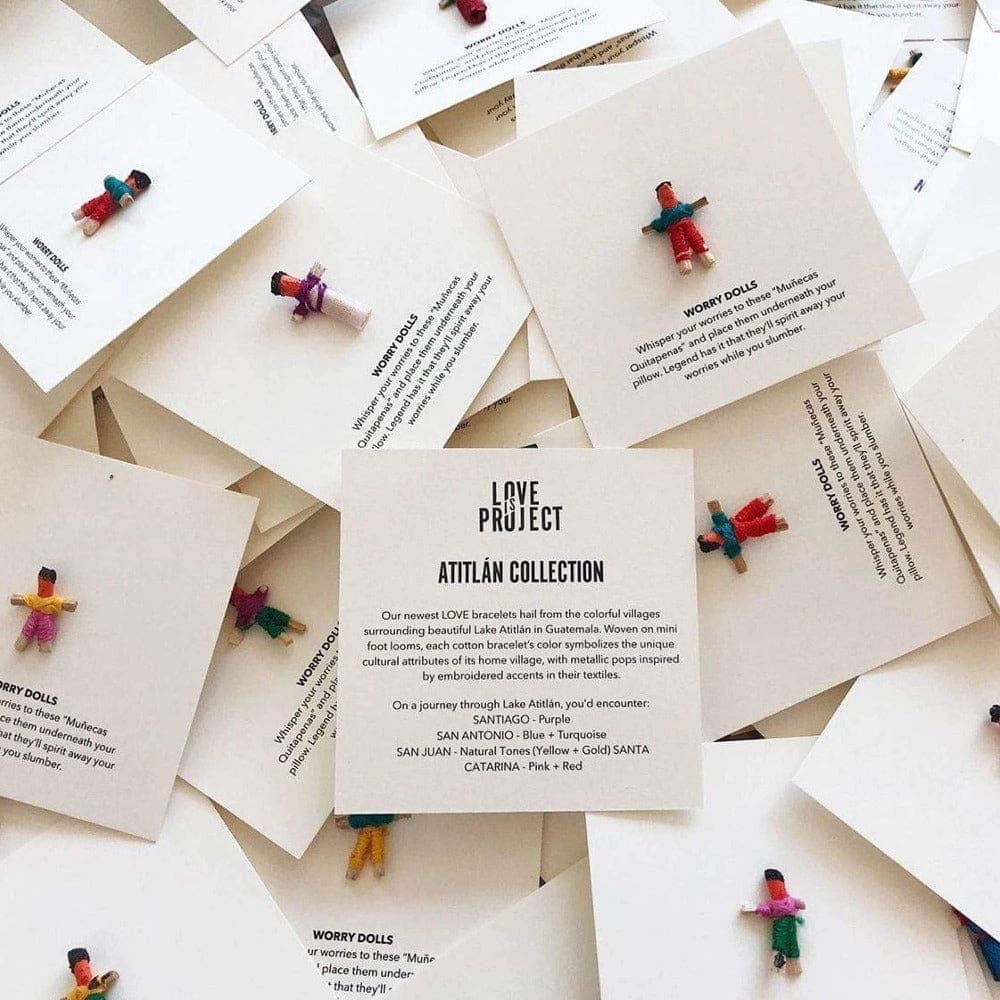 Love Is Project Atitlan LOVE Bracelet