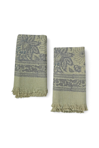 Artemis Block Printed Khadi Hand Towels