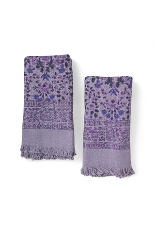 Hera Block Printed Khadi Hand Towels