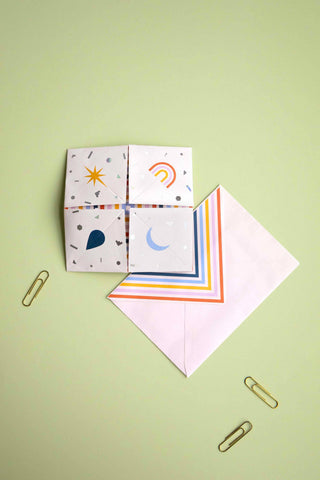 Cootie Catcher Pop-Up Card