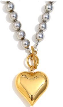 18K Heart Necklace