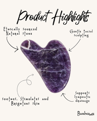 Amethyst Gua Sha | Facial Stone