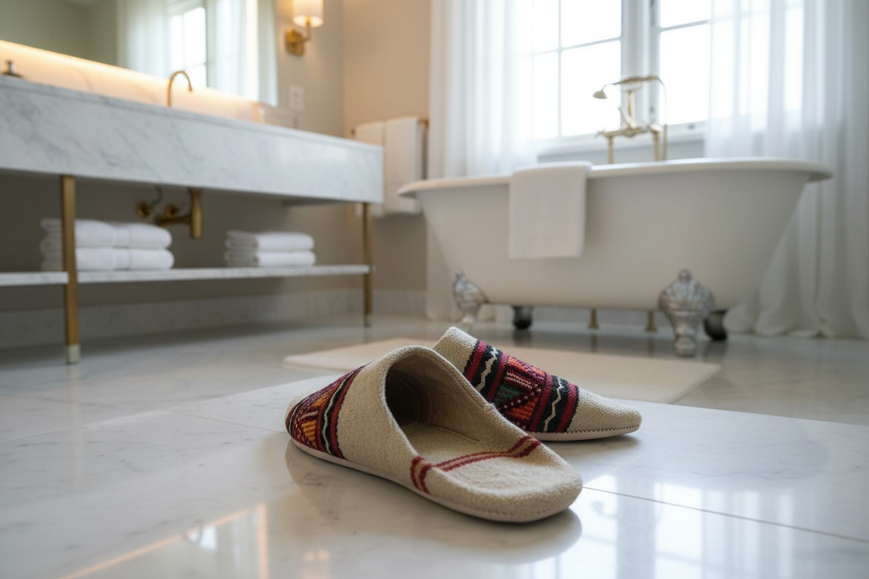 Moroccan Kilim Slippers