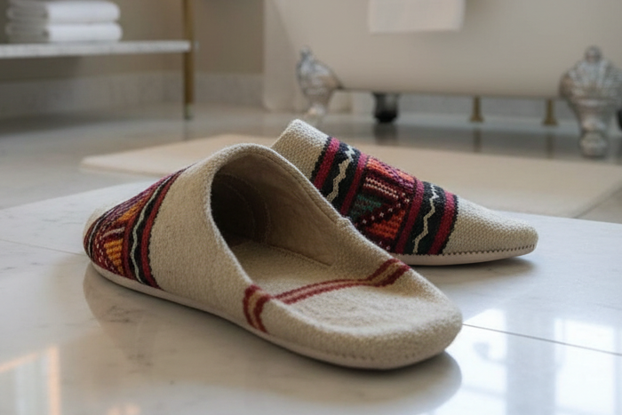 Moroccan Kilim Slippers
