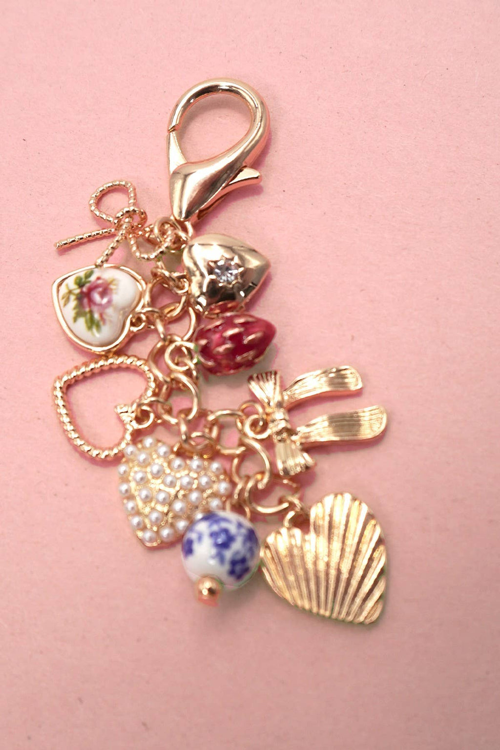 Heart Bag Charm