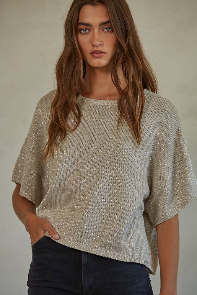 Crystal Tee Sweater