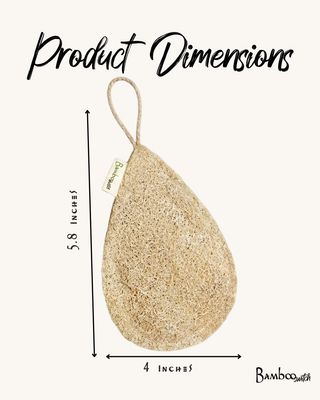 Exfoliating Loofah | Teardrop