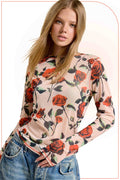 Fleur Mesh Top