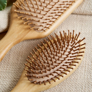 Bamboo Paddle Spa Hairbrush
