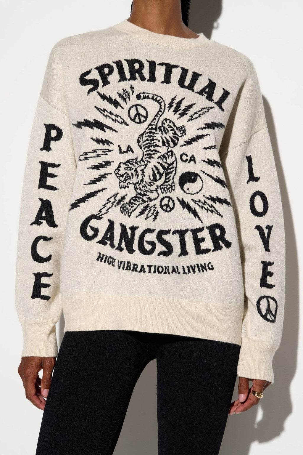 Spiritual Gangster El Tigre Claire Sweater