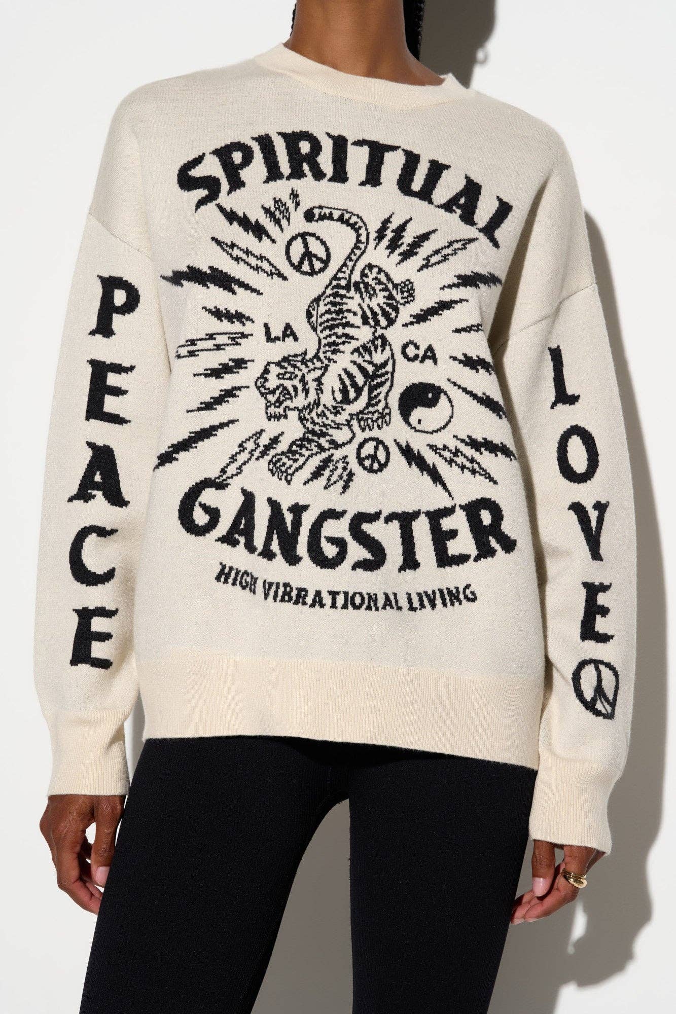 Spiritual Gangster El Tigre Claire Sweater