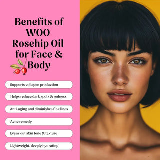 WOO™ Rosehip Oil, 100% Organic
