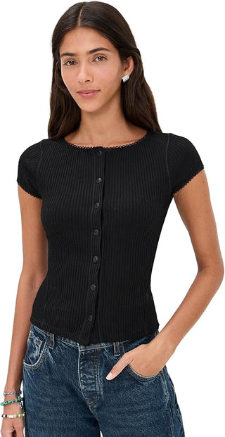 Free People Most Wanted Cardi in Black