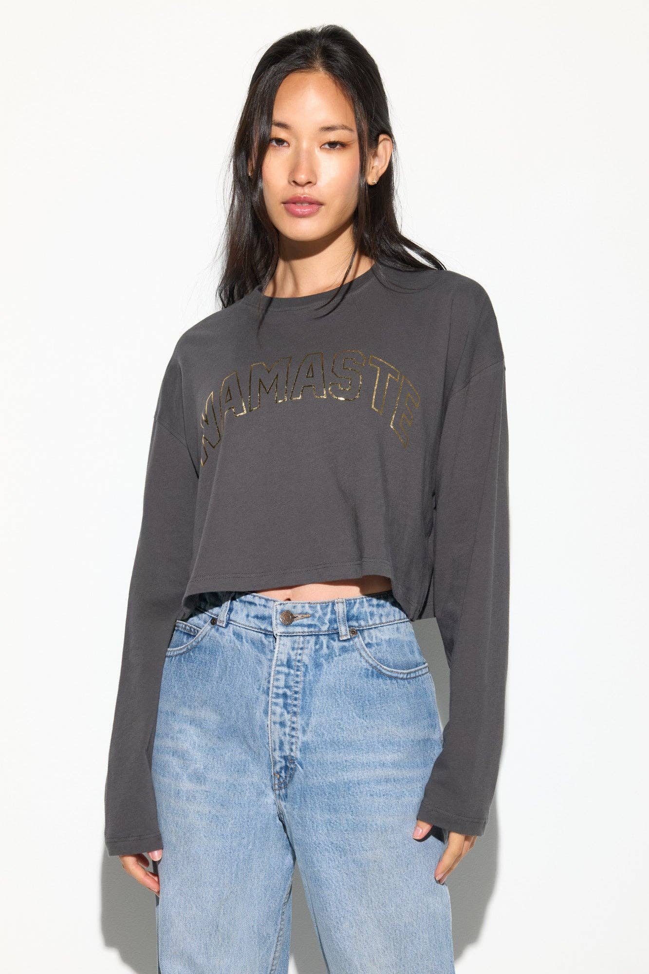 Spiritual Gangster Namaste Drew Top