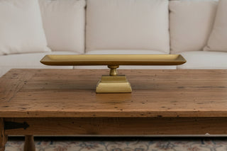 Bianca Serving Tray in Antique Brass, by BIDKhome