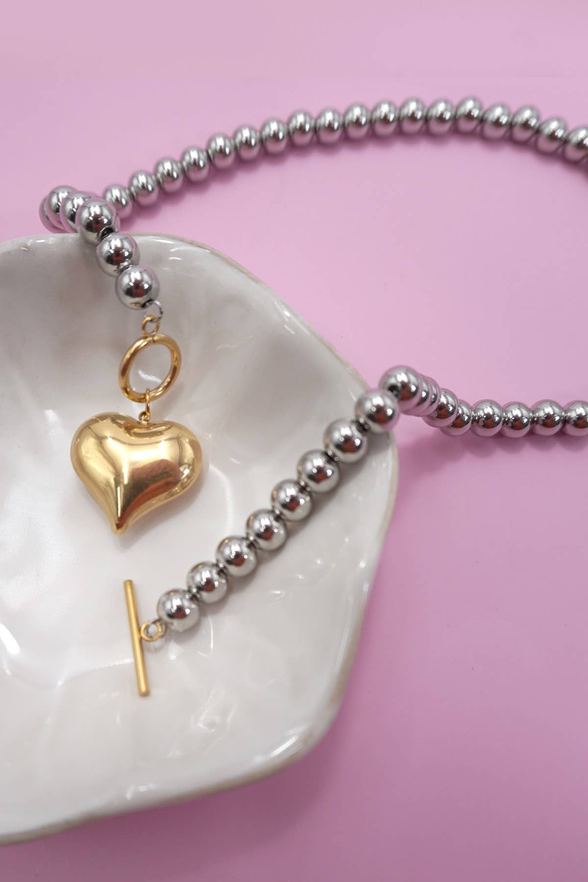 18K Heart Necklace