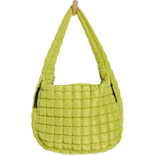 Free People Movement Quilted Carryall in Honeydew