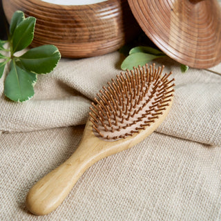 Bamboo Paddle Spa Hairbrush