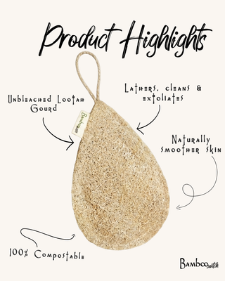 Exfoliating Loofah | Teardrop