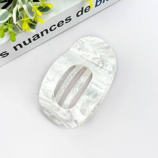 Flat Round Hair Clip, Spring and Autumn Claw Clip