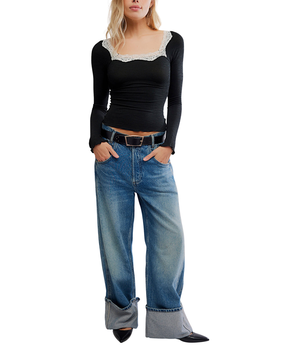 Free People Oh My Darling Long Sleeve