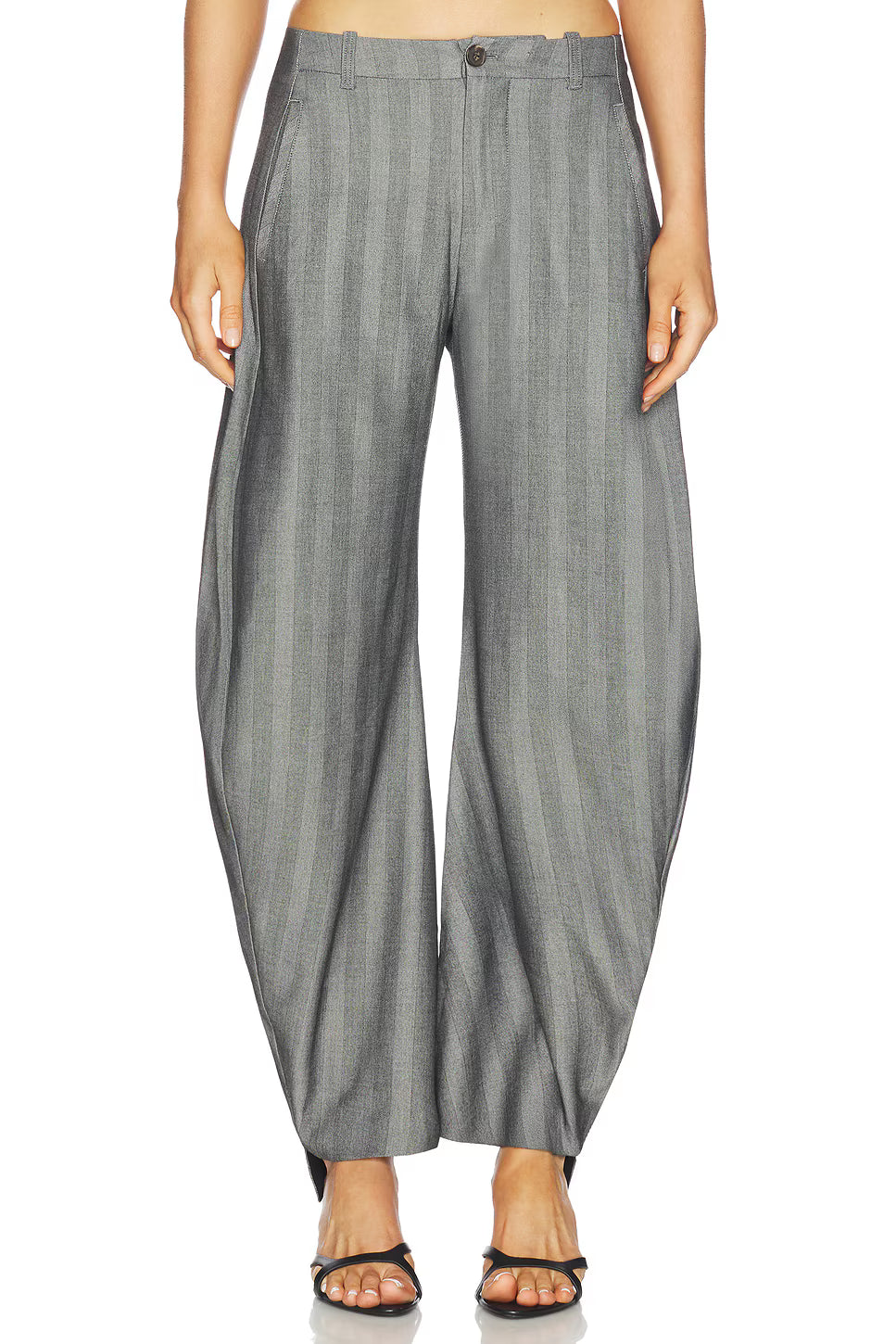 Free People Spotlight Trouser in Gray