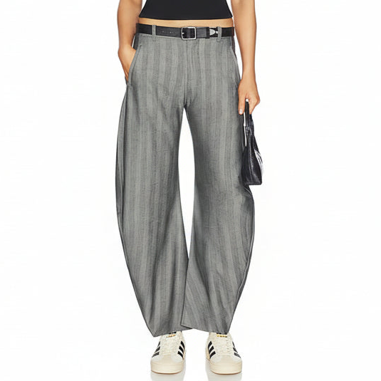 Free People Spotlight Trouser in Gray