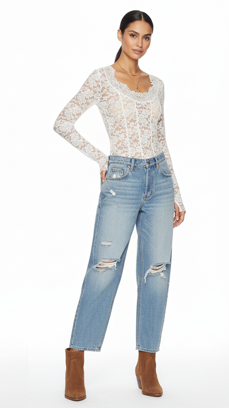 Free People All Night Long Sleeve