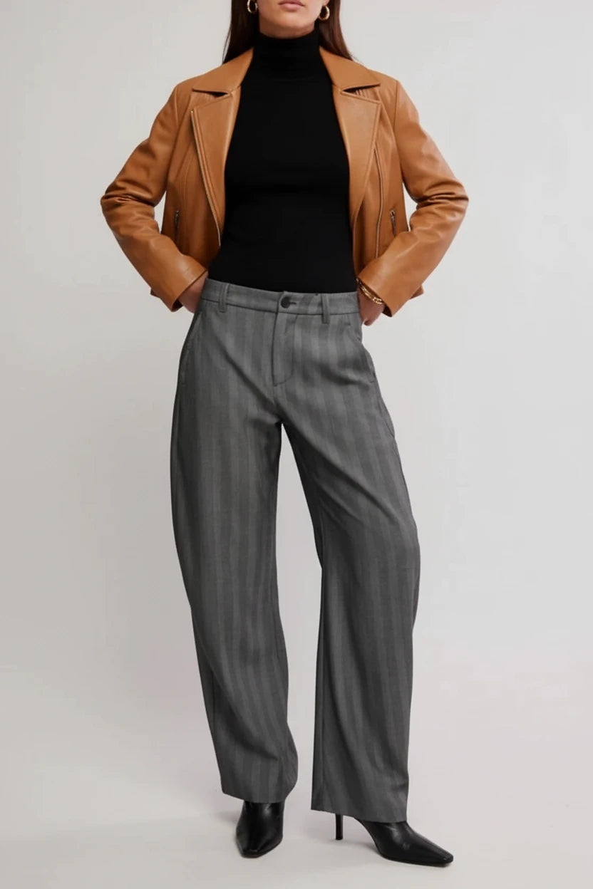 Free People Spotlight trouser in Gray