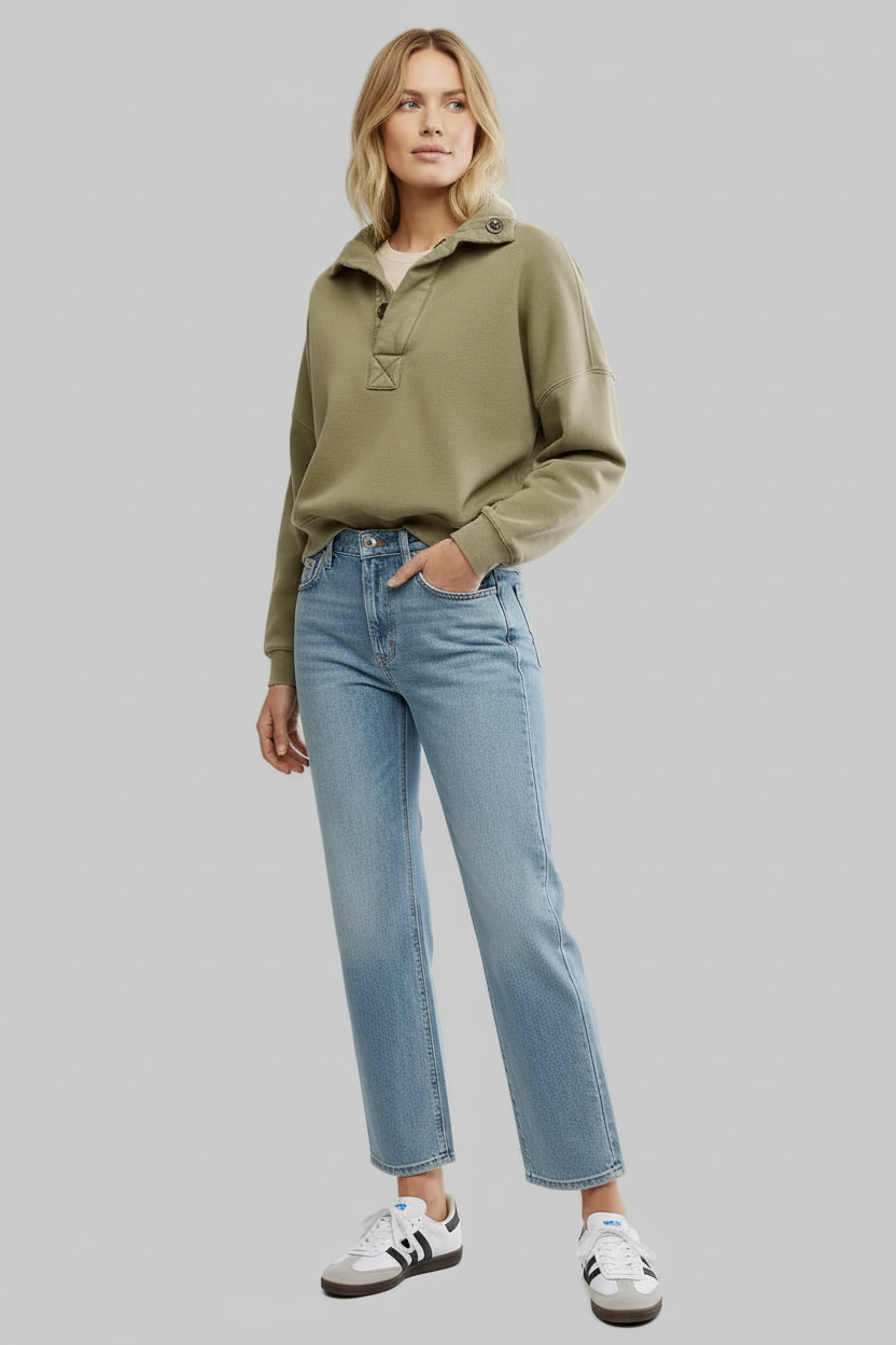 Free People Timeless Pullover in Adventurer