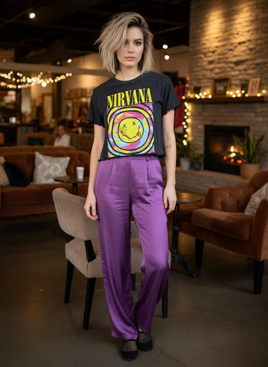 Retro Revival Tee | Nirvana
