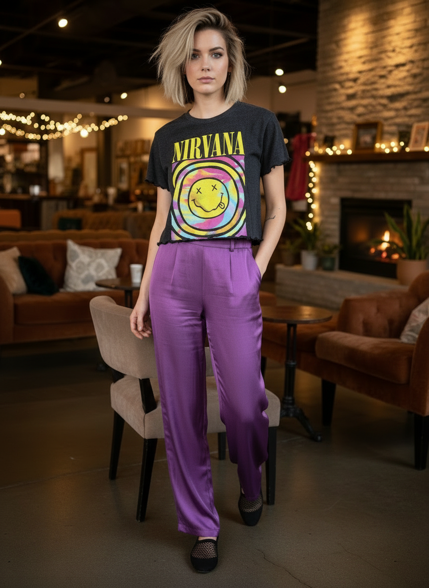 Retro Revival Tee | Nirvana