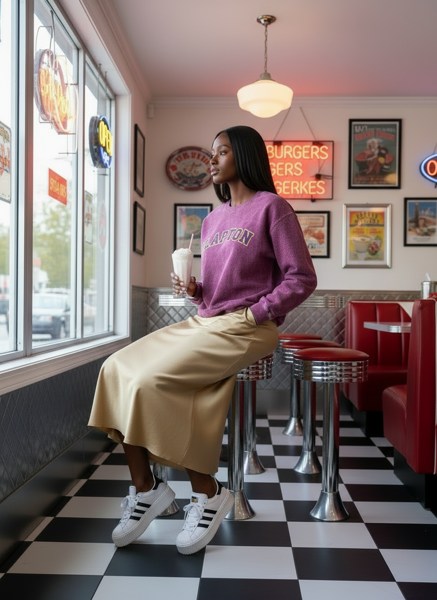 Retro Revival Sweatshirt | Clapton