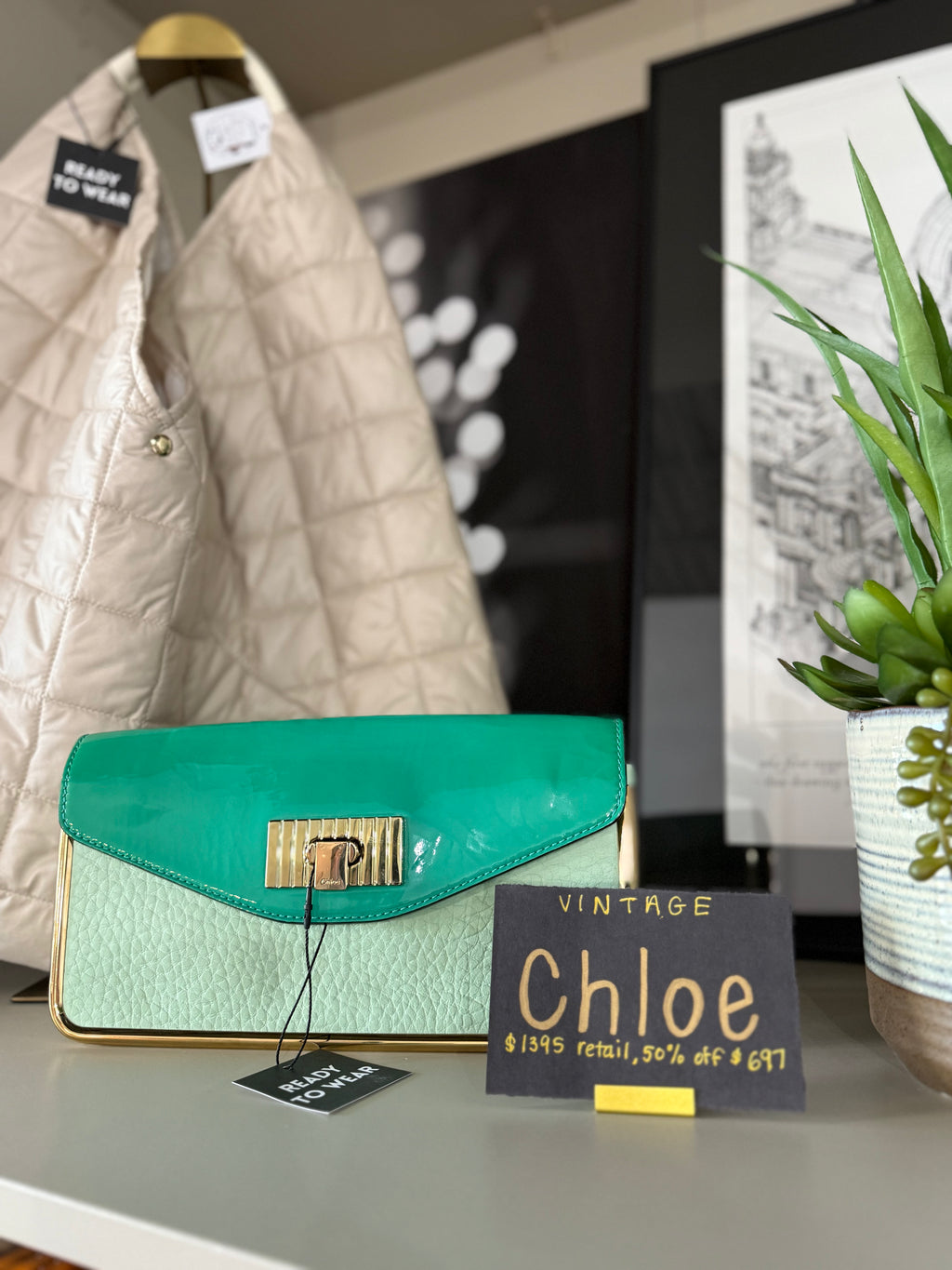Vintage Chloe Clutch