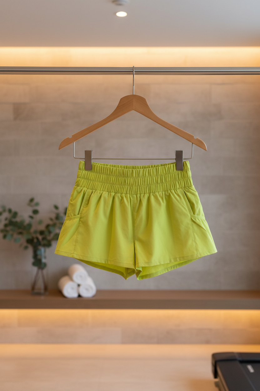 Free People Movement Get Your Flirt On Short in Honeydew