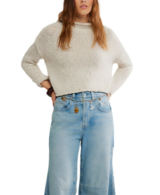 Free People Opal Sweater in Tea