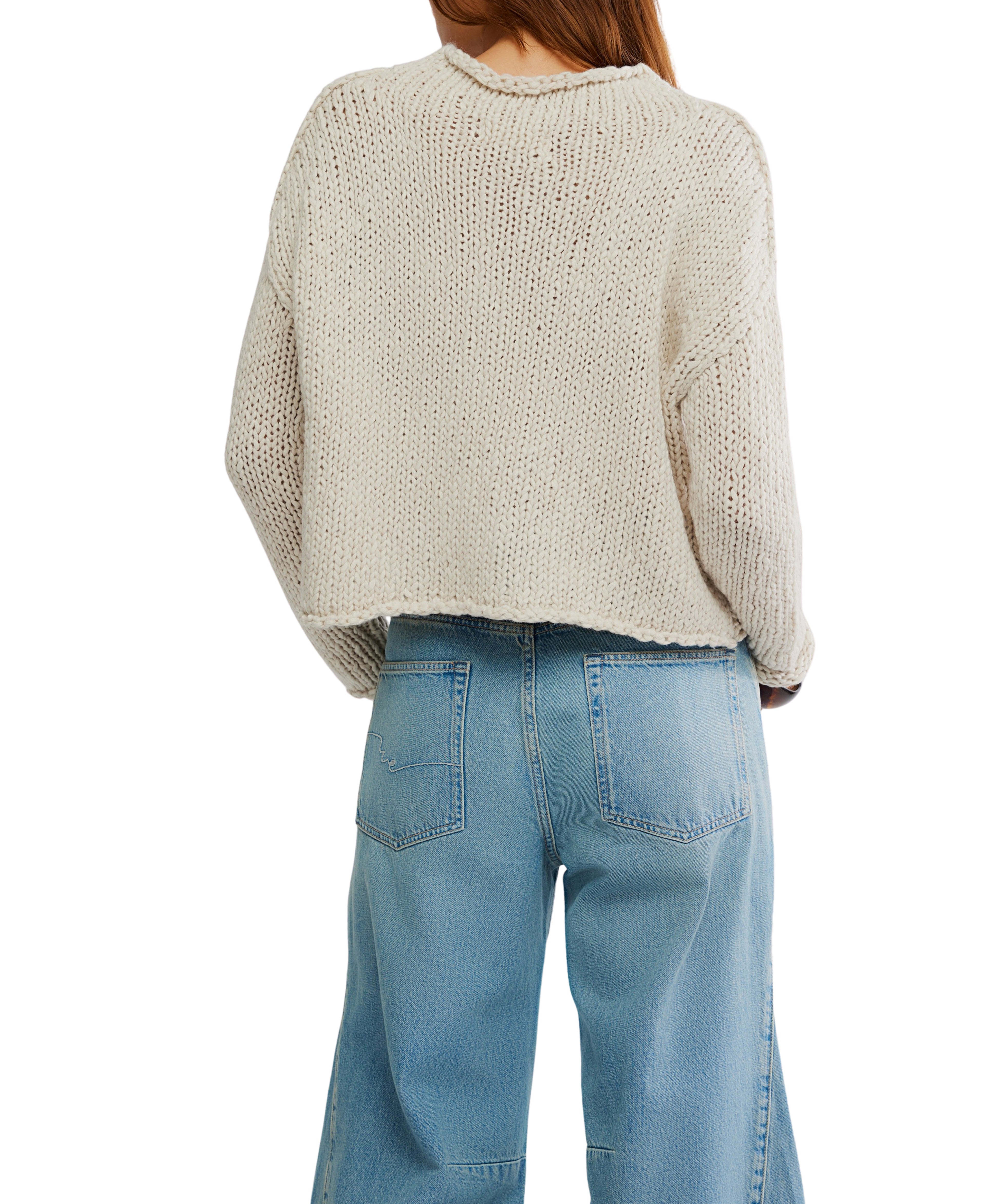 Free People Opal Sweater in Tea