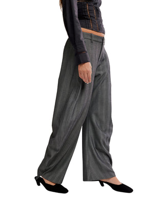 Free People Spotlight Trouser in Gray