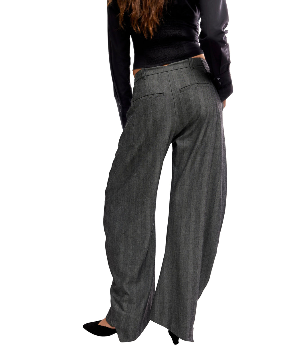 Free People Spotlight trouser in Gray