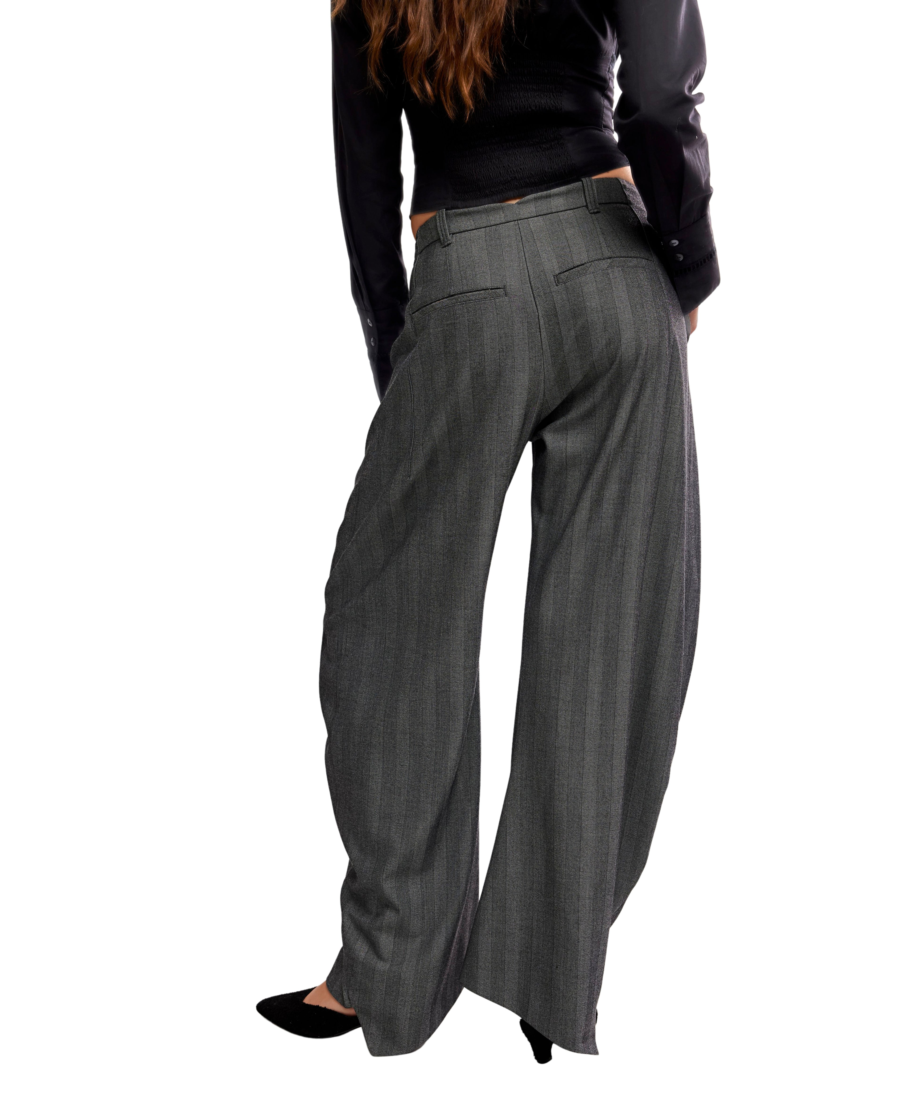 Free People Spotlight trouser in Gray