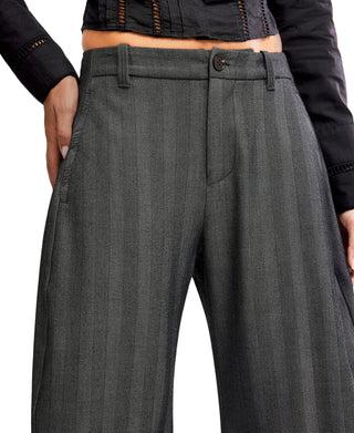 Free People Spotlight Trouser in Gray