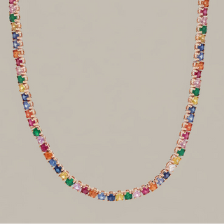 Kaleidoscope Tennis Necklace