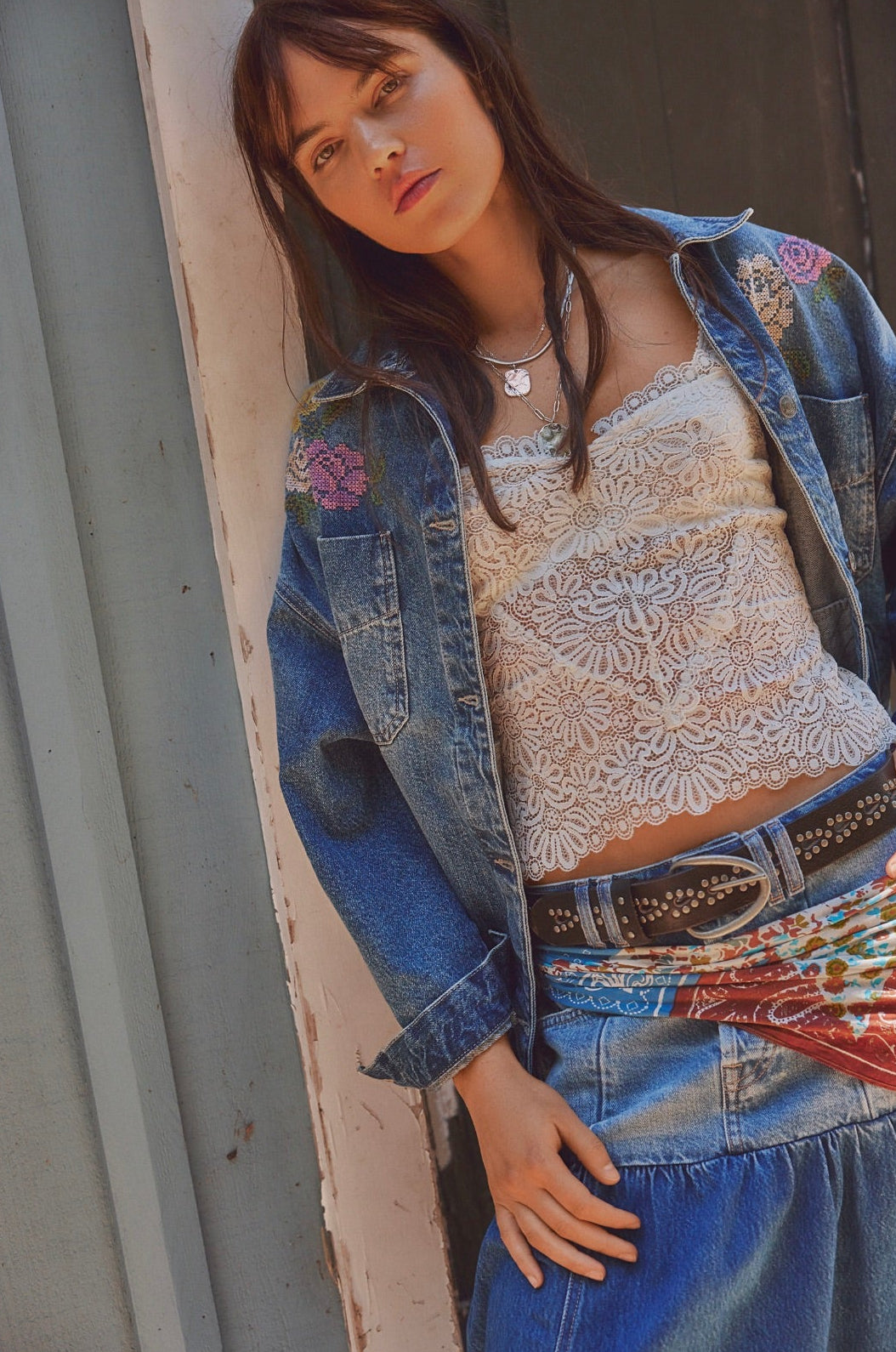 Free People Love and Lace Cami