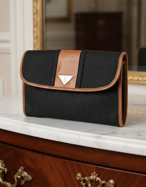 Vintage YSL Clutch
